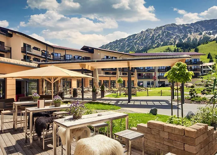 Отель Panoramahotel Oberjoch 4*